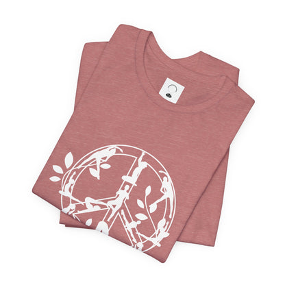 Peace Symbol Yoga Shirt