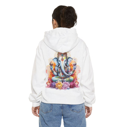 Hooded Sweatshirt: Ganesha Design