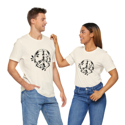 Peace Symbol Yoga Shirt