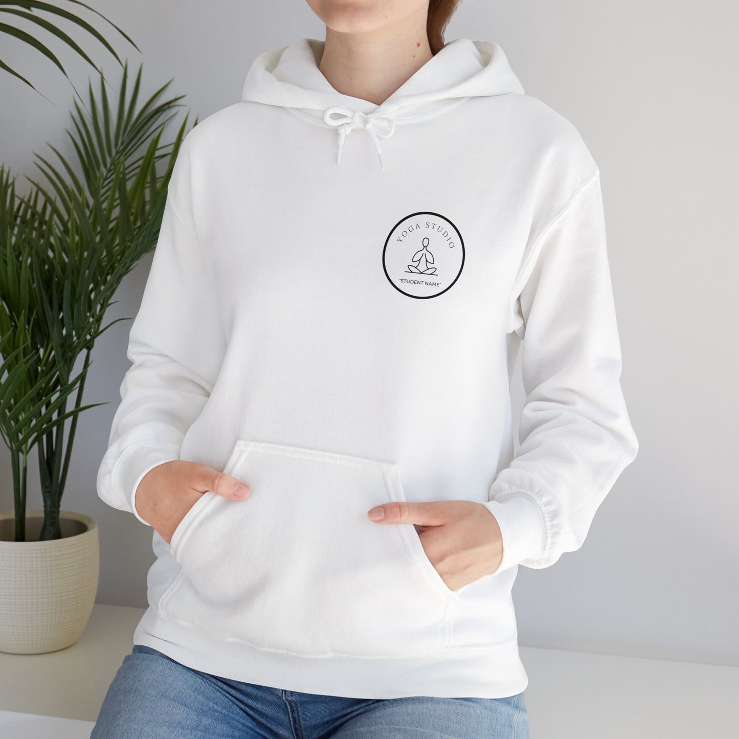 Custom Yoga Hooded Sweatshirt