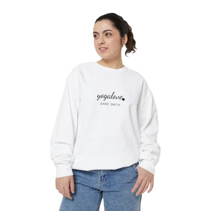 Custom Yoga Love Sweatshirt