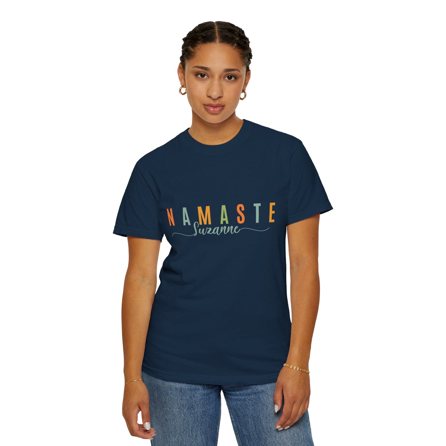 Custom Yoga Shirt Namaste