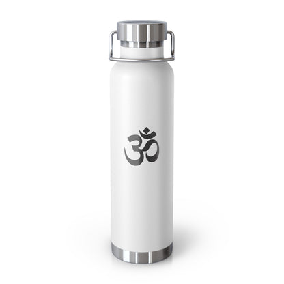 Yoga Om Copper Bottle