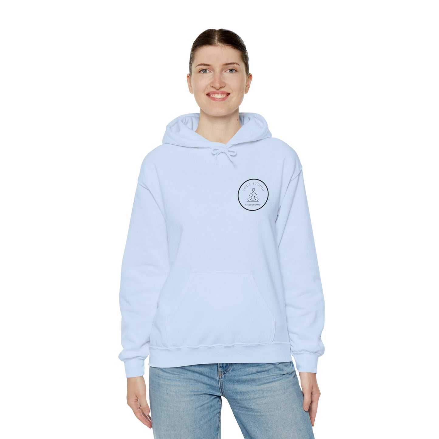 Custom Yoga Hooded Sweatshirt