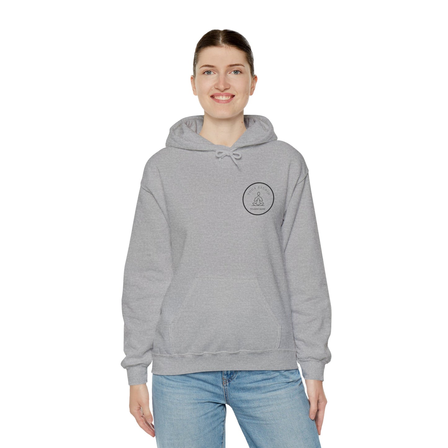 Custom Yoga Hooded Sweatshirt