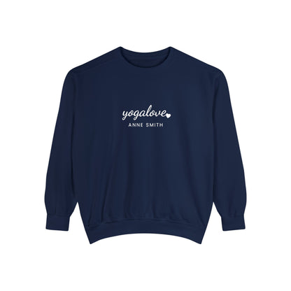 Custom Yoga Love Sweatshirt