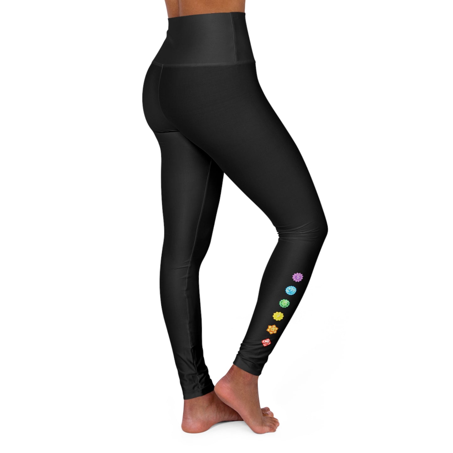 Yoga Leggings Chakras Design