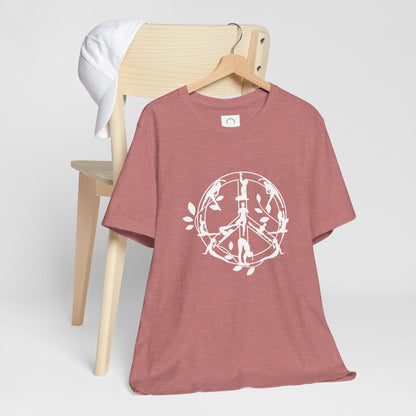 Peace Symbol Yoga Shirt