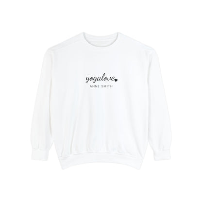 Custom Yoga Love Sweatshirt