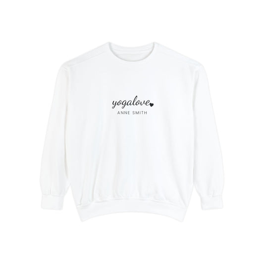 Custom Yoga Love Sweatshirt