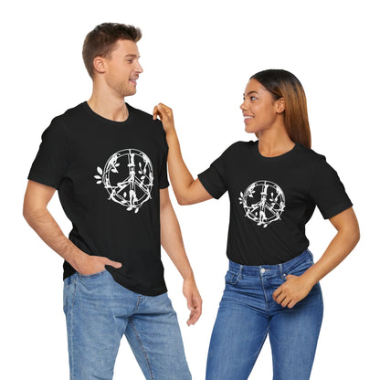 Peace Symbol Yoga Shirt