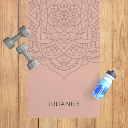 Personalized Mandala Yoga Mat