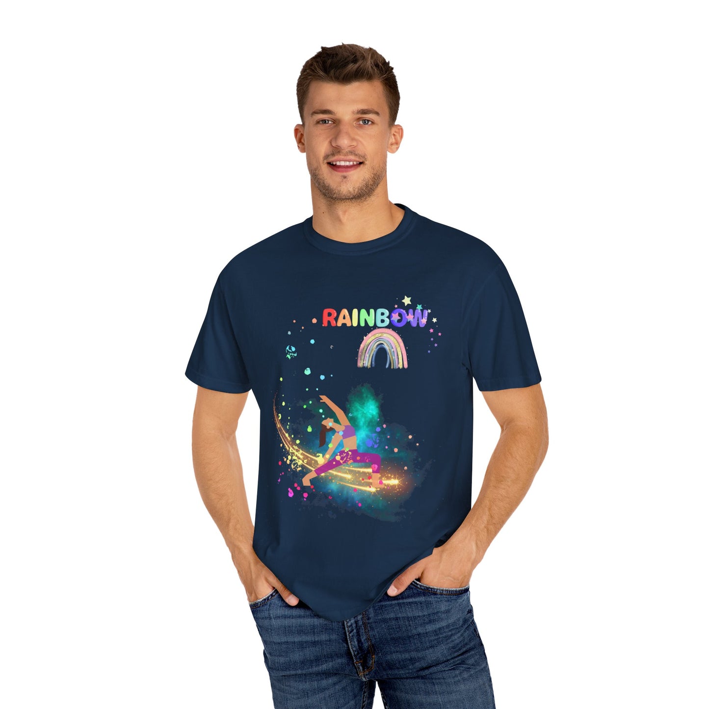 Rainbow YogaPlay Comfort Colors Shirt