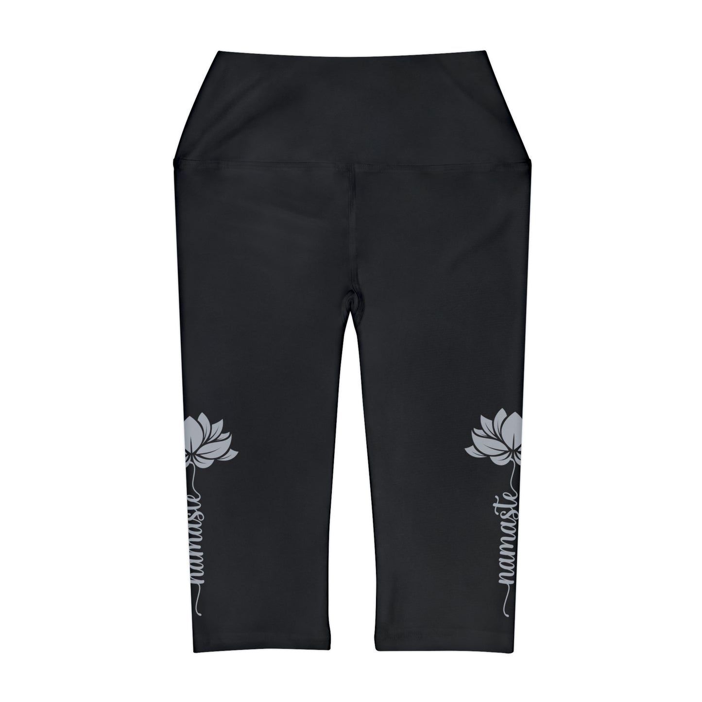 Yoga Capri: Lotus Namaste Design - yogaloversgifts