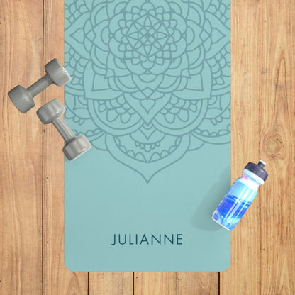 Personalized Mandala Yoga Mat