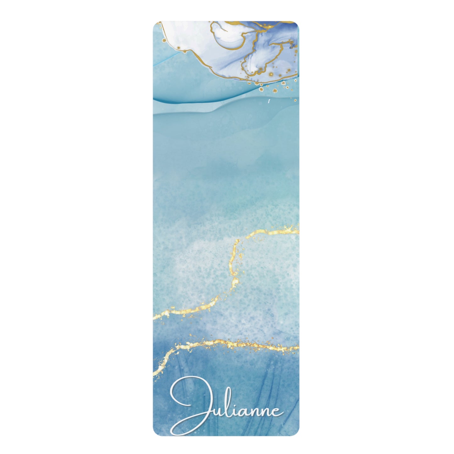 Custom Yoga Mat: Cosmic Blue Sky