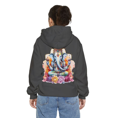 Hooded Sweatshirt: Ganesha Design