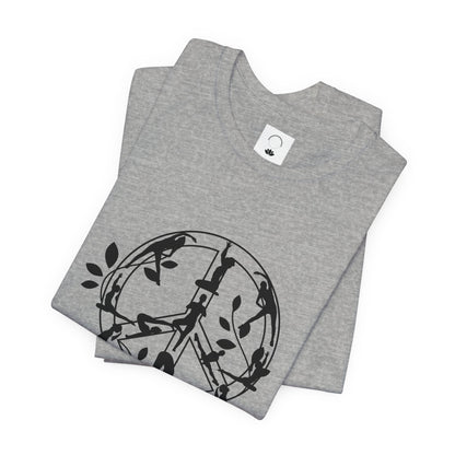 Peace Symbol Yoga Shirt