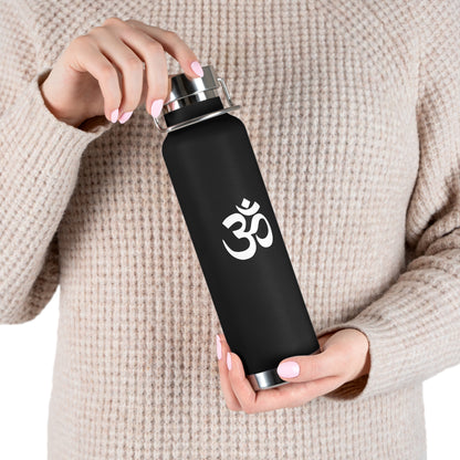 Yoga Om Copper Bottle