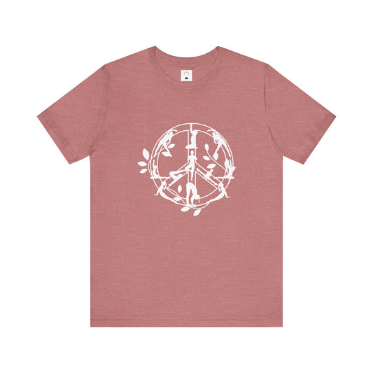 Peace Symbol Yoga Shirt