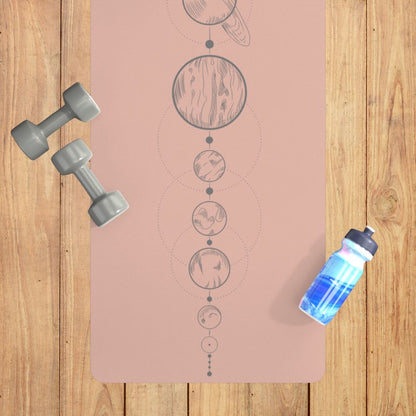 Yoga Mat: Planets Design