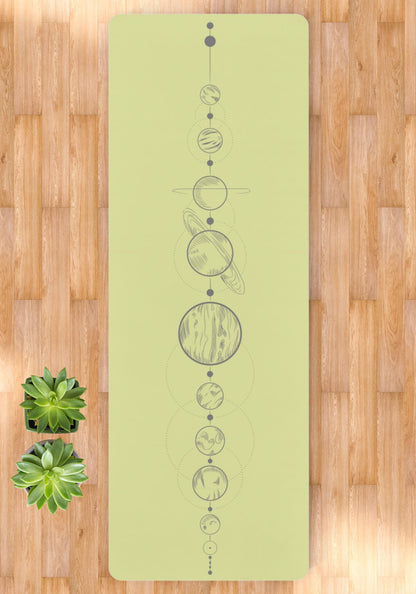 Yoga Mat: Planets Design