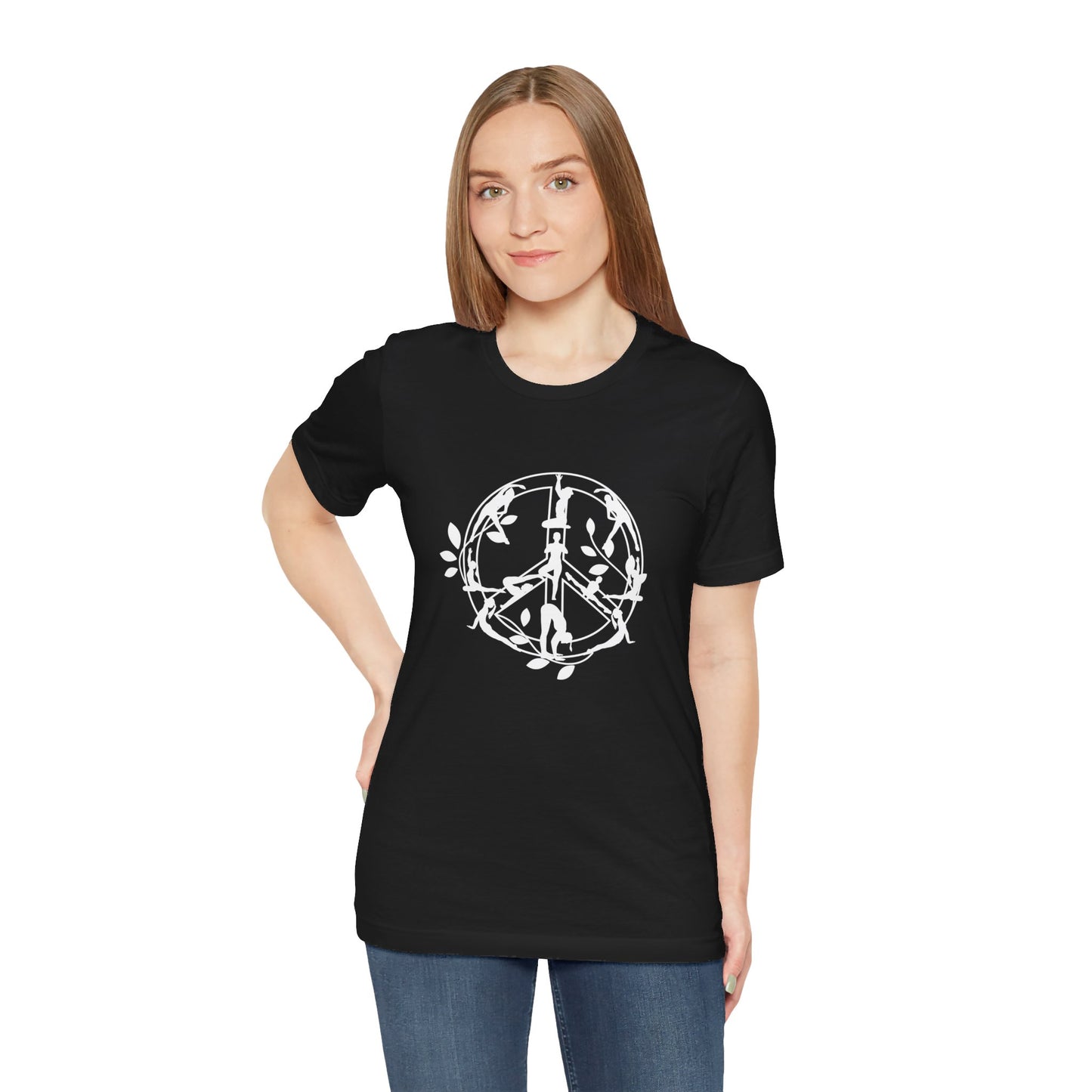 Peace Symbol Yoga Shirt