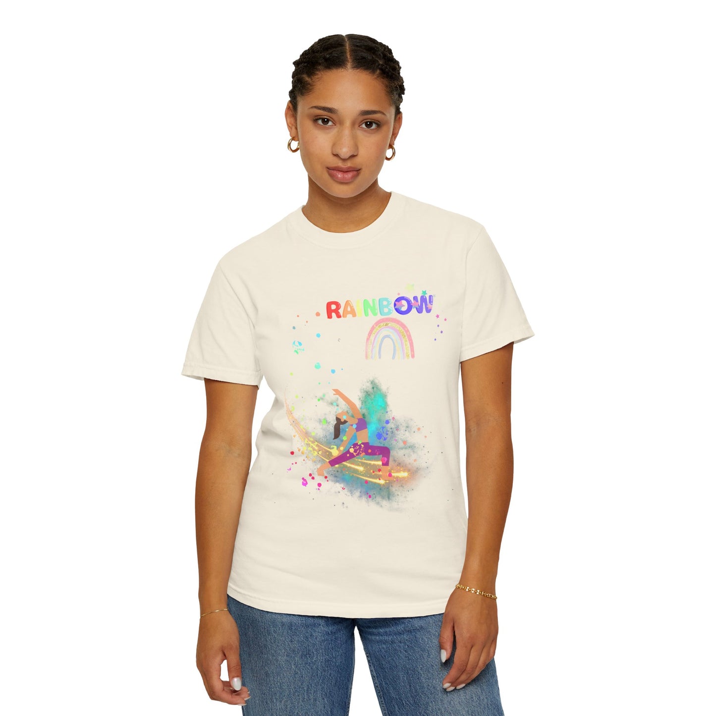 Rainbow YogaPlay Comfort Colors Shirt