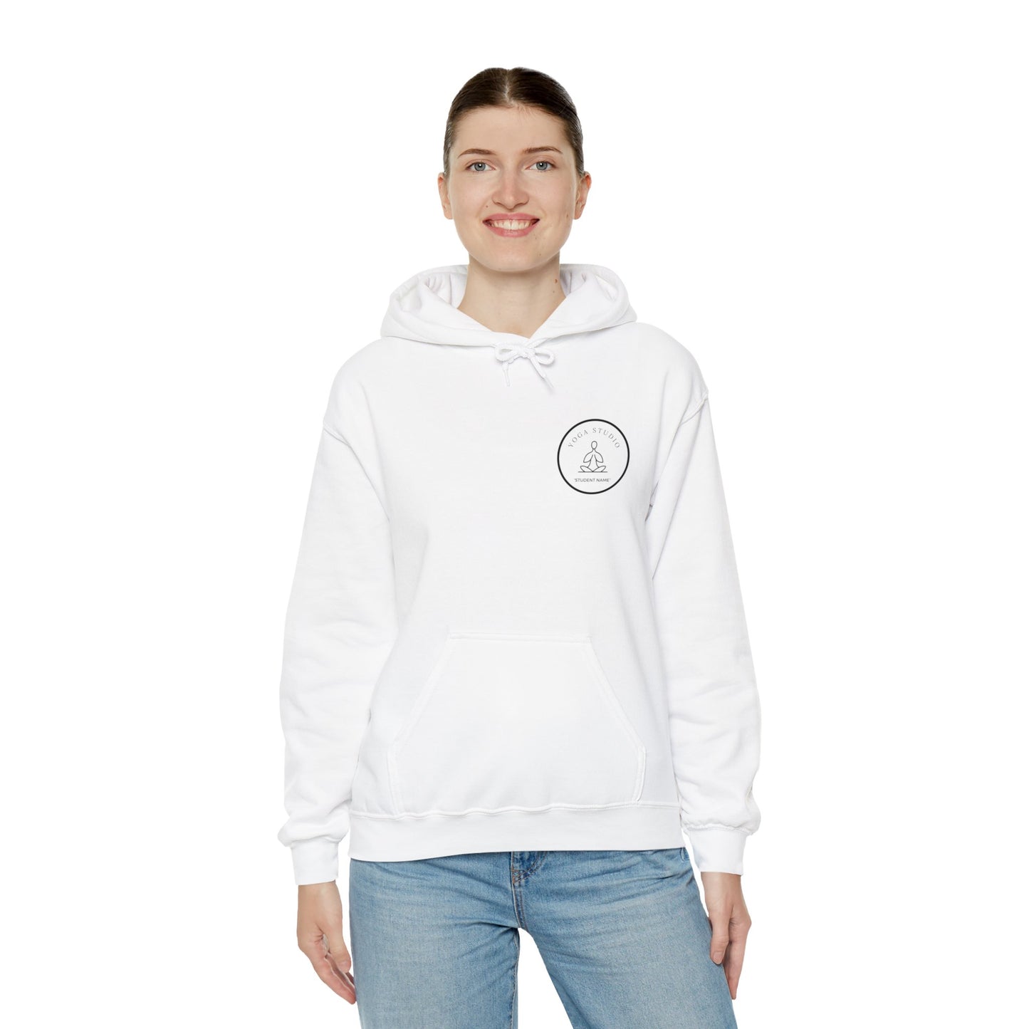 Custom Yoga Hooded Sweatshirt