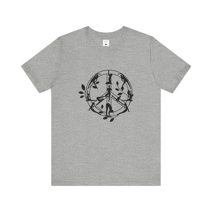 Peace Symbol Yoga Shirt