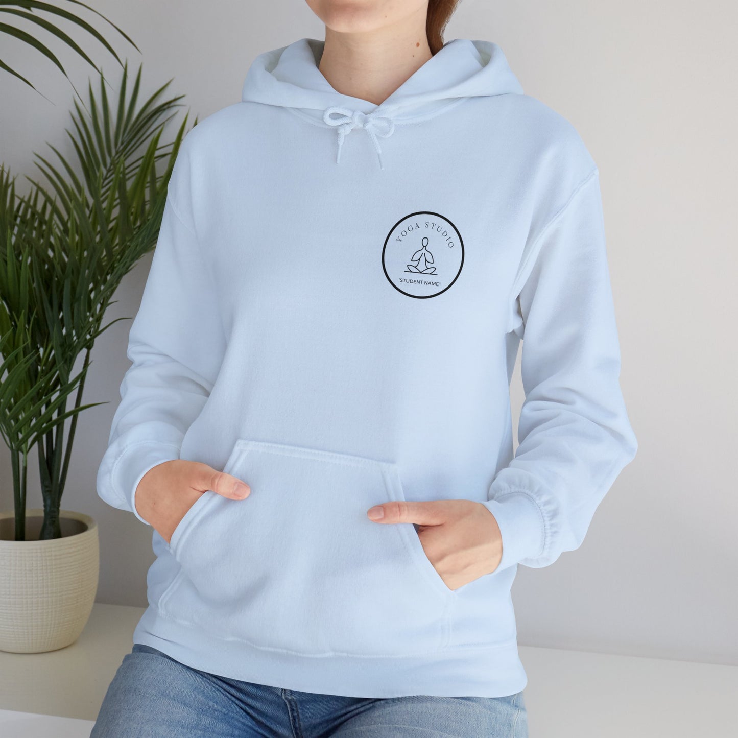 Custom Yoga Hooded Sweatshirt