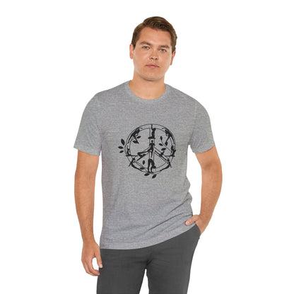 Peace Symbol Yoga Shirt