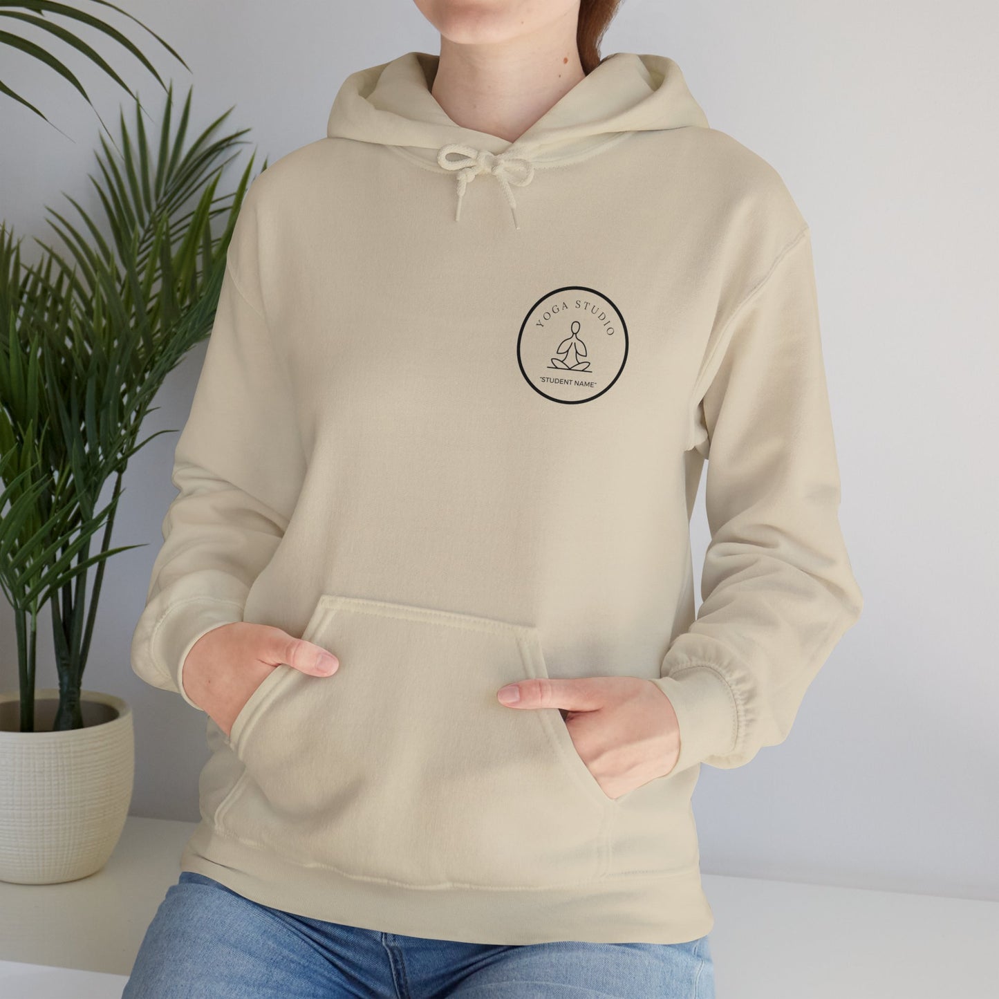 Custom Yoga Hooded Sweatshirt