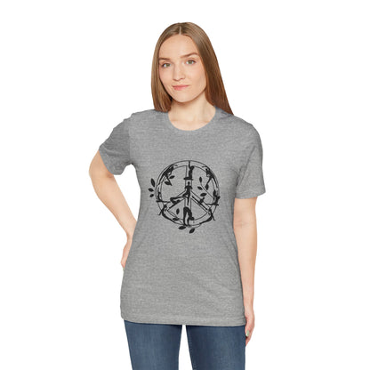 Peace Symbol Yoga Shirt