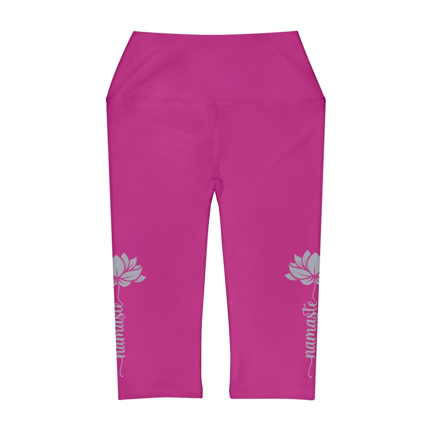 Yoga Capri: Lotus Namaste Design - yogaloversgifts