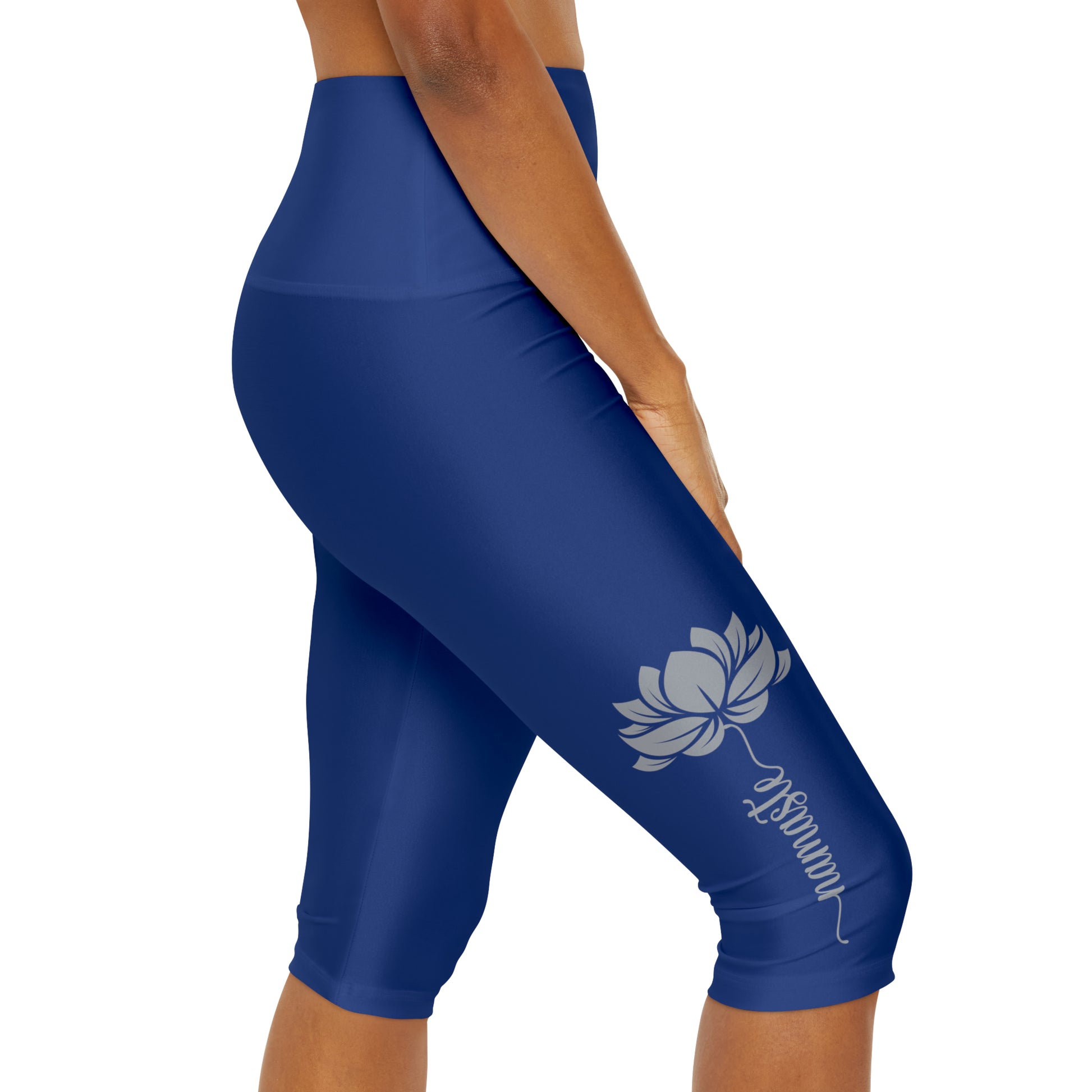 Yoga Capri: Lotus Namaste Design - yogaloversgifts