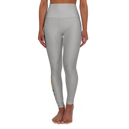 Yoga Leggings: Hearts Design