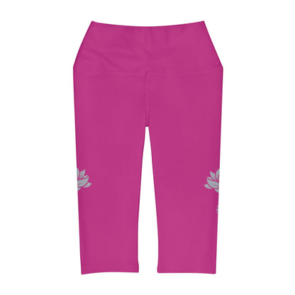 Yoga Capri: Lotus Namaste Design - yogaloversgifts