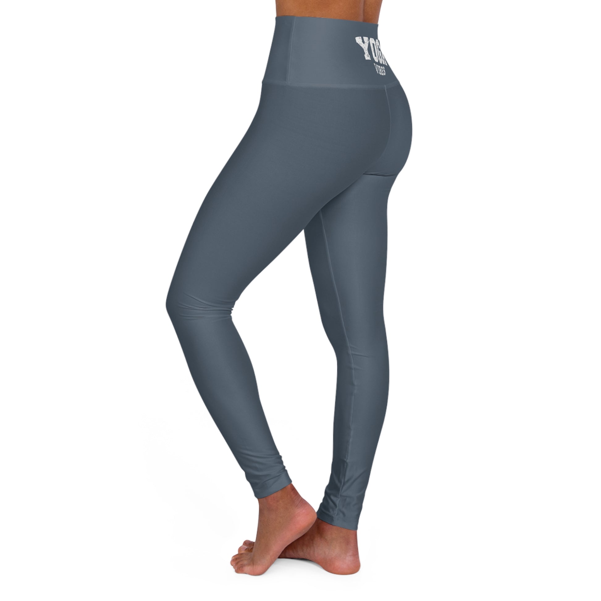 Yoga Leggings Good Vibes - yogaloversgifts