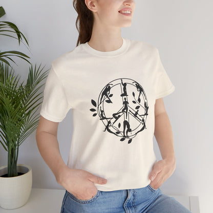 Peace Symbol Yoga Shirt