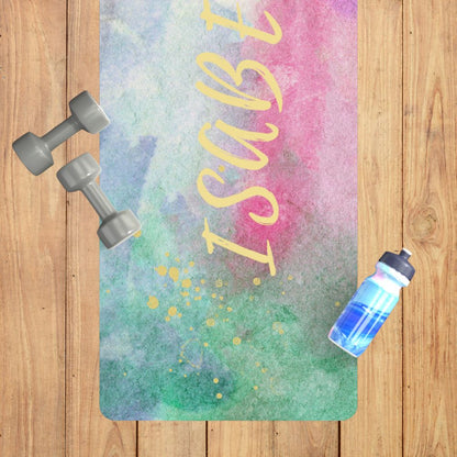 Custom Yoga Mat: Celestial Design