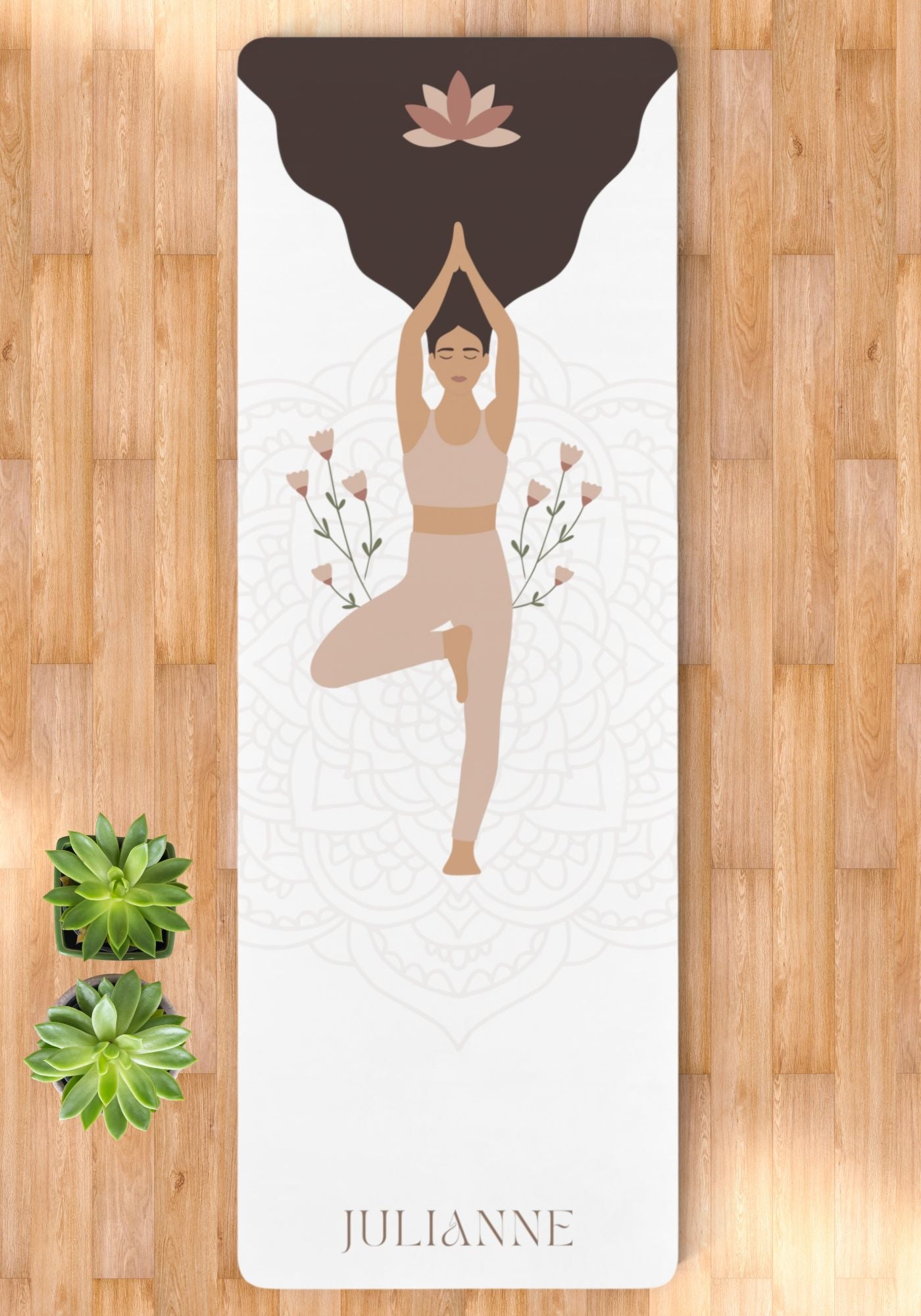 Custom Yoga Mat: Women Design