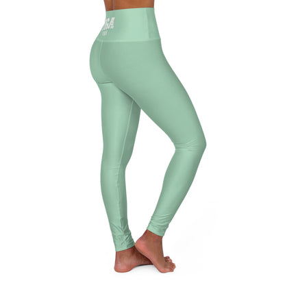 Yoga Leggings Good Vibes - yogaloversgifts