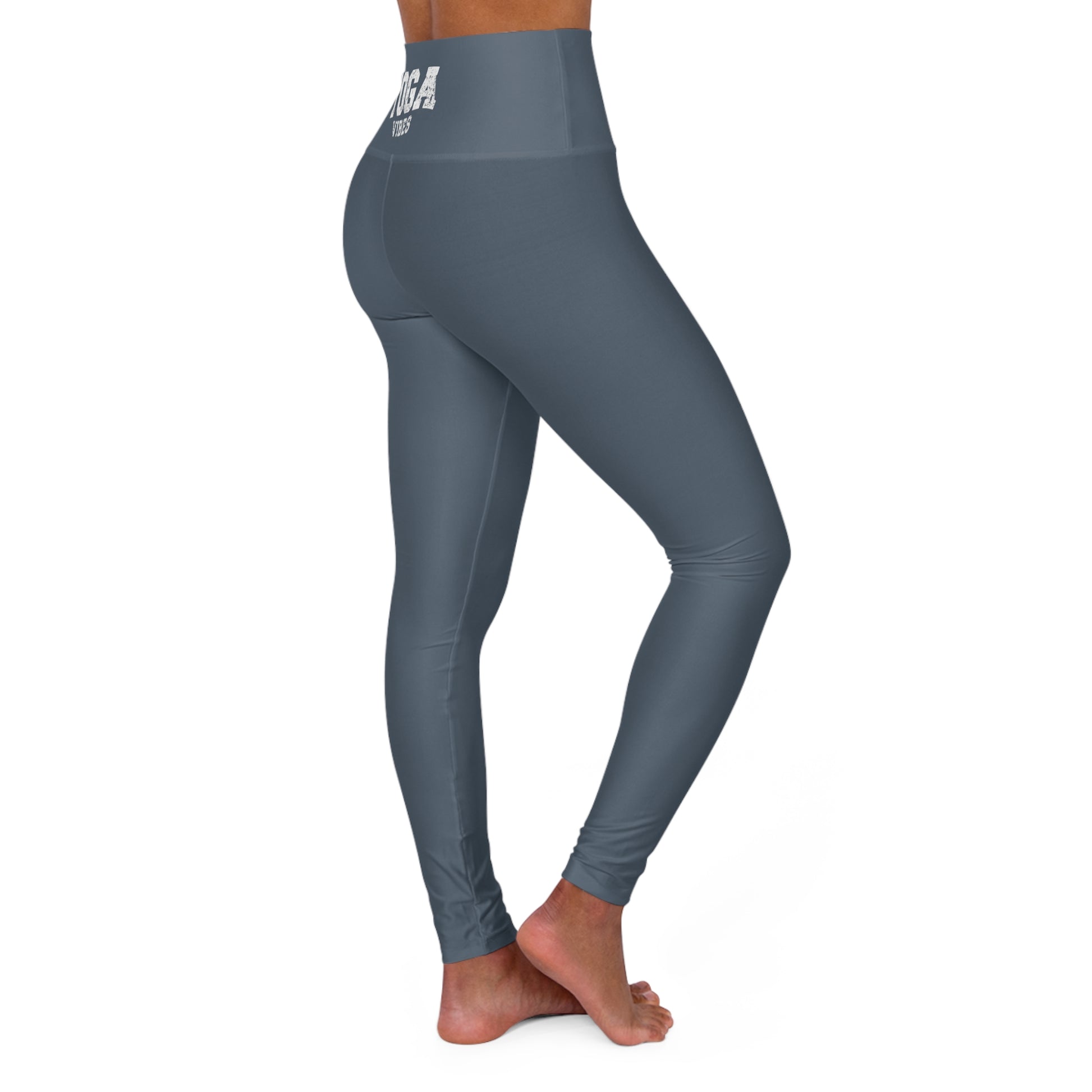 Yoga Leggings Good Vibes - yogaloversgifts