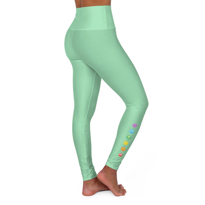 Yoga Leggings Chakras Design