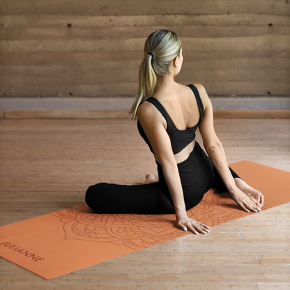 Personalized Mandala Yoga Mat