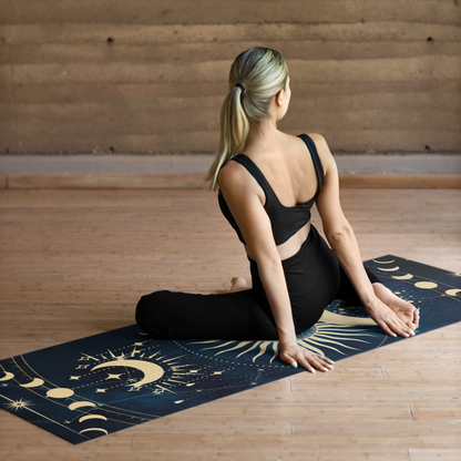 Yoga Mat: Sun & Moon  Design